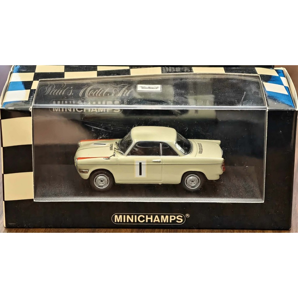 Mini Cut 1/43 BMW 700 Car Model Original Package, Old Car Default SMS SF On Delivery Related: autoart Jingshang ebbro hpi 1/43