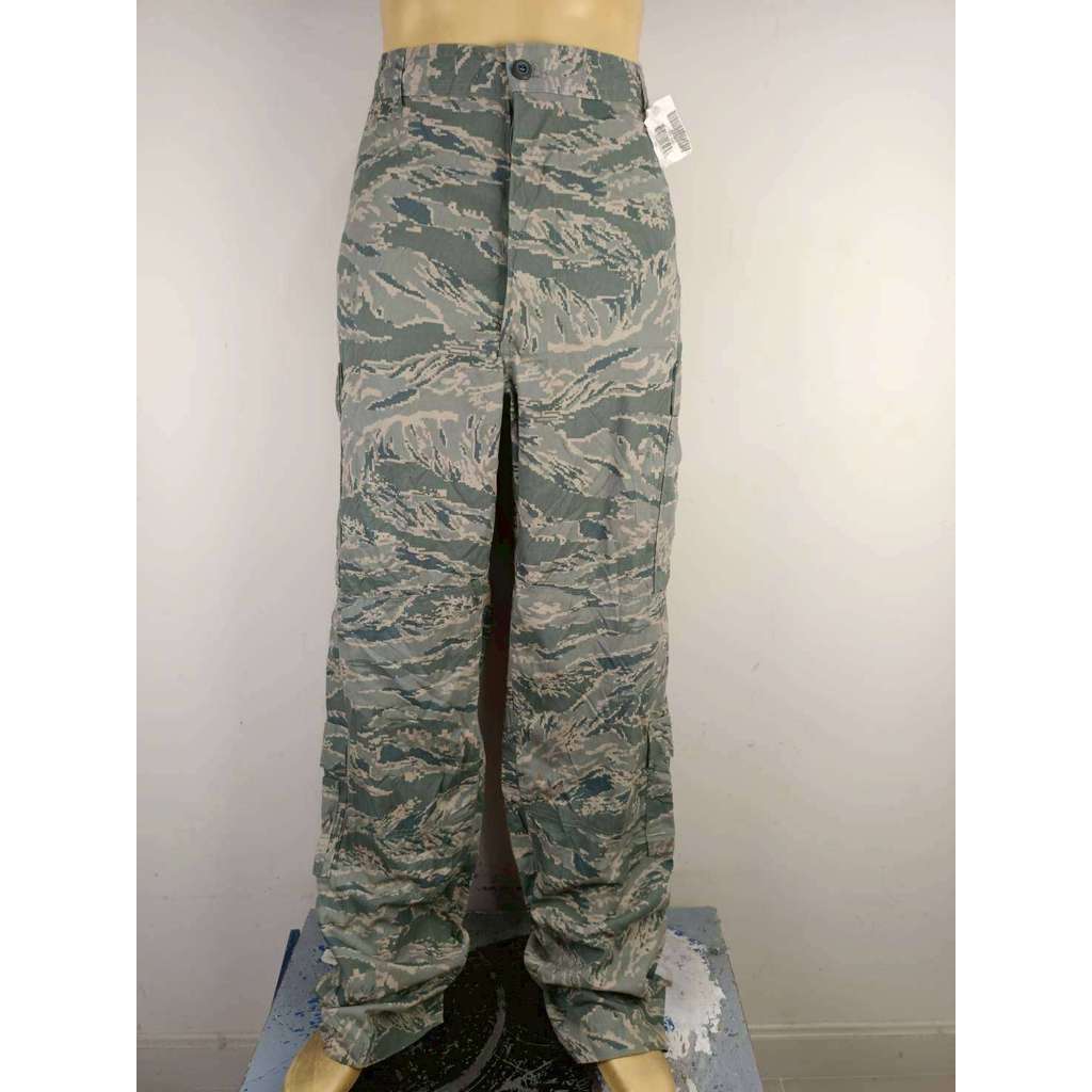 L658 🇱🇷กางเกงทหารUS AIR FORCE ลายUSAF ผ้าหนา (ของแท้) เอว 40-44 (อ่านรายละเอียดด้านล่างให้ครบ)