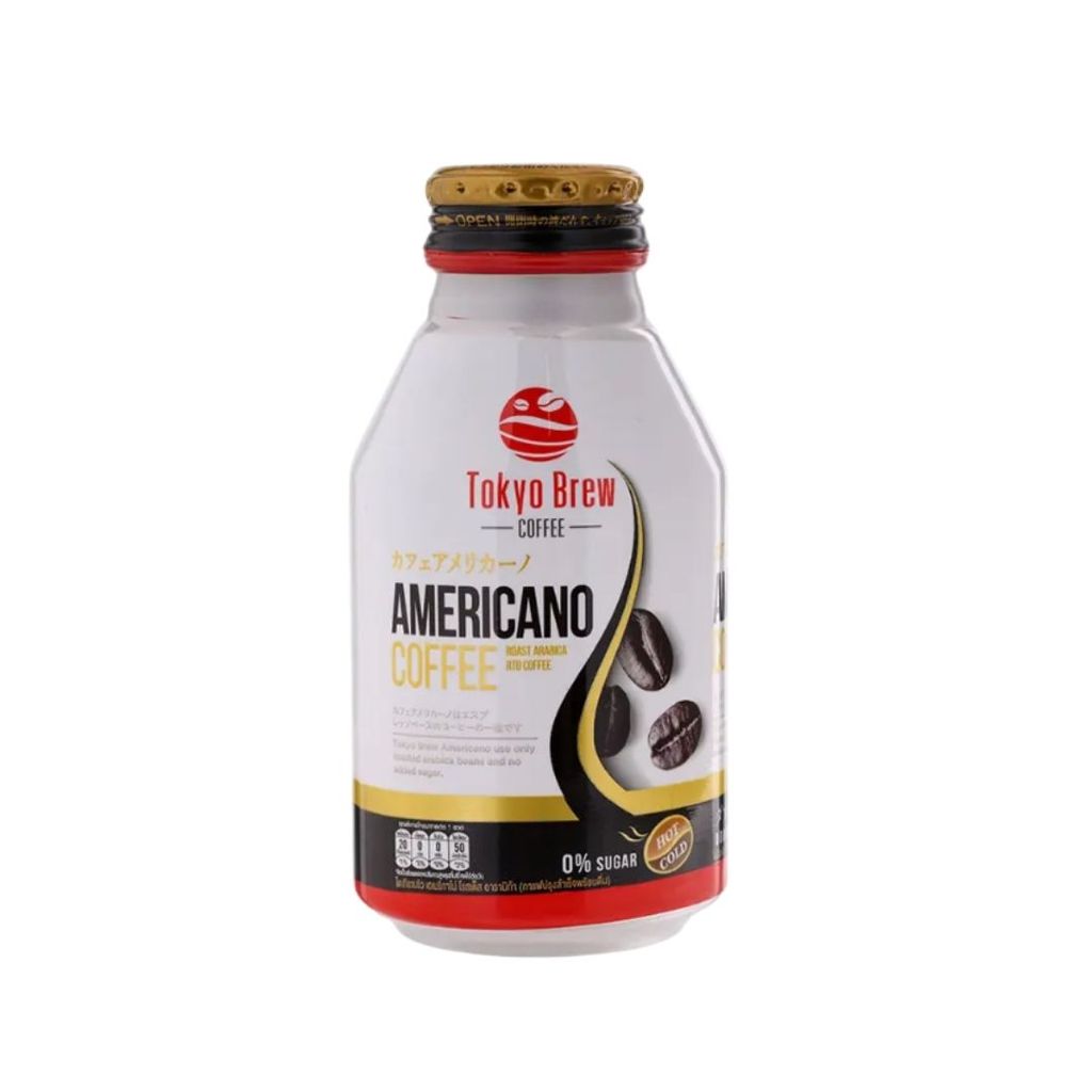 กาแฟ โตเกียวบริว อเมริกาโน่ 12 ขวด / Tokyo Brew Coffee Americano 12 bottles คอฟฟี่ กาแฟดำ อาเมริกาโน่