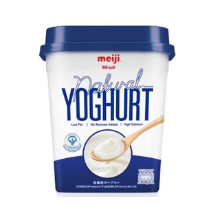 เมจิ โยเกิร์ตไขมันต่ำไม่เติมน้ำตาล Meiji Low Fat No Sucrose 500g.