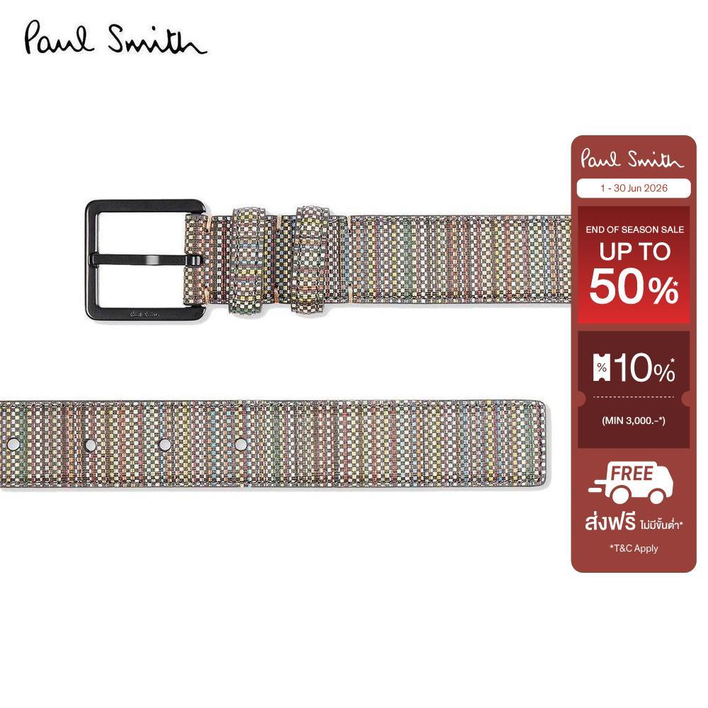 Paul Smith เข็มขัดผู้ชาย รุ่น M1A-8110-PCOABE-PR สี Multi Color
