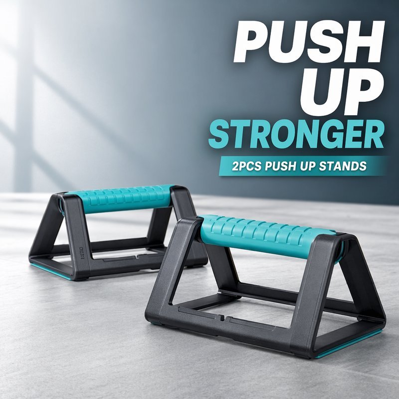 Push Up Bars Push Up Stands Non Slip Grip Multi Use Joint Protection ประหยัดพื้นที่แบบพกพา Home Gym