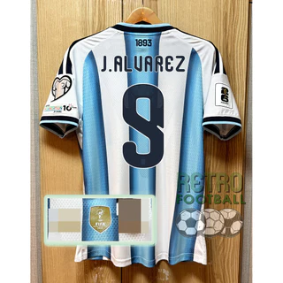 ⚽ คำแนะนำยอดนิยม เสื้อกีฬาฟุตบอลโลก ทีมชาติ OาLจuติน่า PLAYER เกรดนักเตะ Home ชุดเหย้า ปี 2026 ฟลูออฟชั่น World XS-5XL