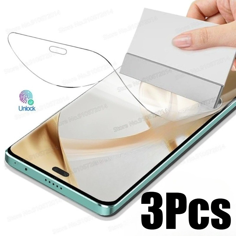 3 ชิ้นคลุมทั้งหมดป้องกันหน้าจอฟิล์มเคลือบสําหรับ vivo T4 T4R T4x T5 T5x Lite Pro Ultra 4G 5G Anti sc