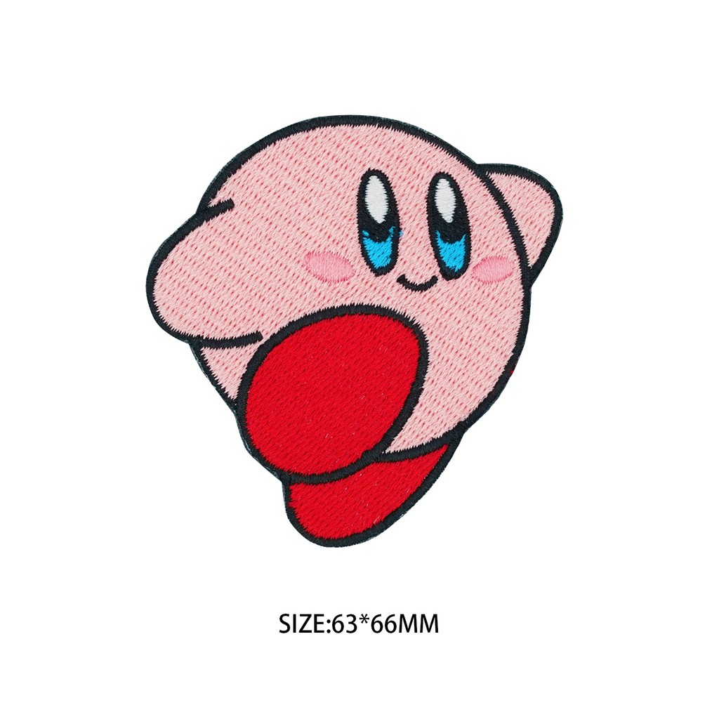 Star Kirby การ์ตูนน่ารักอะนิเมะ Seiko เย็บปักถักร้อย Hot รูปที่ 2