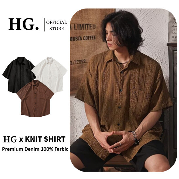เสื้อหลวมผู้ชายสีทึบเรียบง่ายพร้อมรูกลวงแฟชั่นเยาวชนแขนสั้น