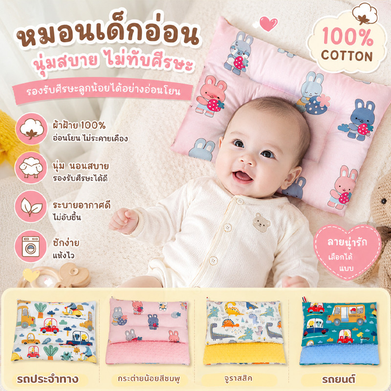 พร้อมส่ง💕 หมอนข้างเด็ก หมอนรองนอน จัดท่านอน ถอดซักได้ หมอนข้างเด็กทารกแรกเกิด หมอนนอนตะแคงสำหรับเด็ก