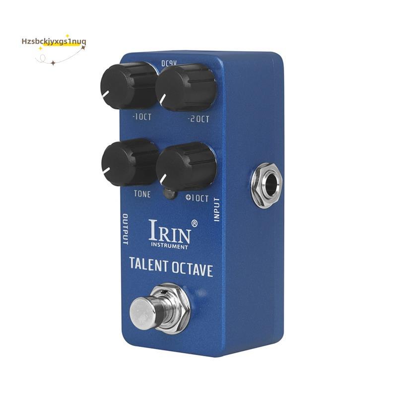 Hzsbckjyxgs1uqIRIN -19 Talent Octave กีตาร์ 3 Octave แยกเสียงเอฟเฟกต์ True Bypass Pedals อุปกรณ์เสริ