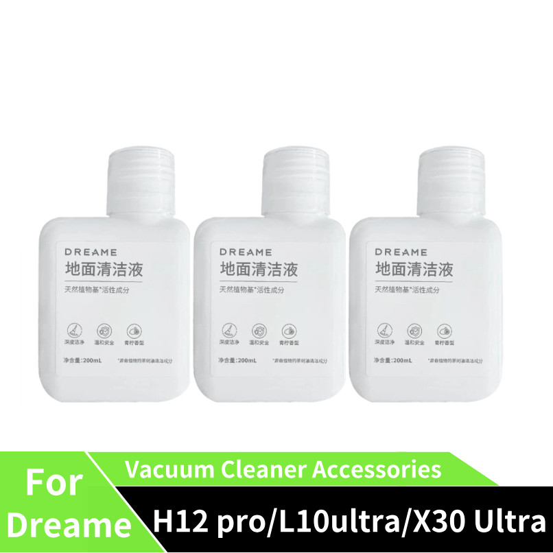 Dreame น้ํายาทําความสะอาด 200ml สําหรับ Dreame X50 Ultra/X40 Ultra/L40 Ultra/L10s Ultra/L20 Ultra/L3