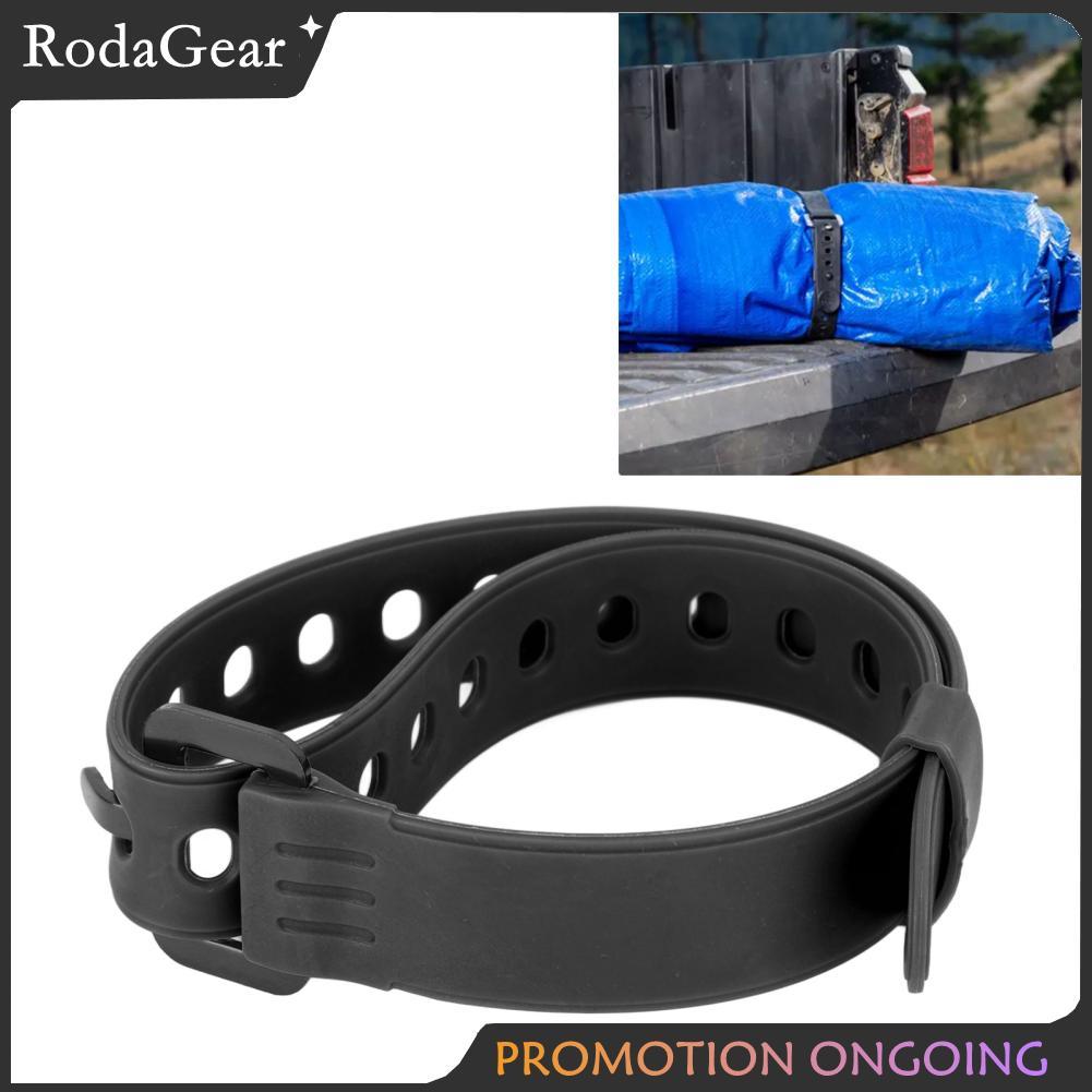 RodaGear GLOGLOW สายรัดความตึงเครียด Quick Release ยืดหยุ่น 17.8 นิ้วยางอเนกประสงค์และสแตนเลสสำหรับโรงยิมหน้าแรกโรงรถกลางแจ้ง