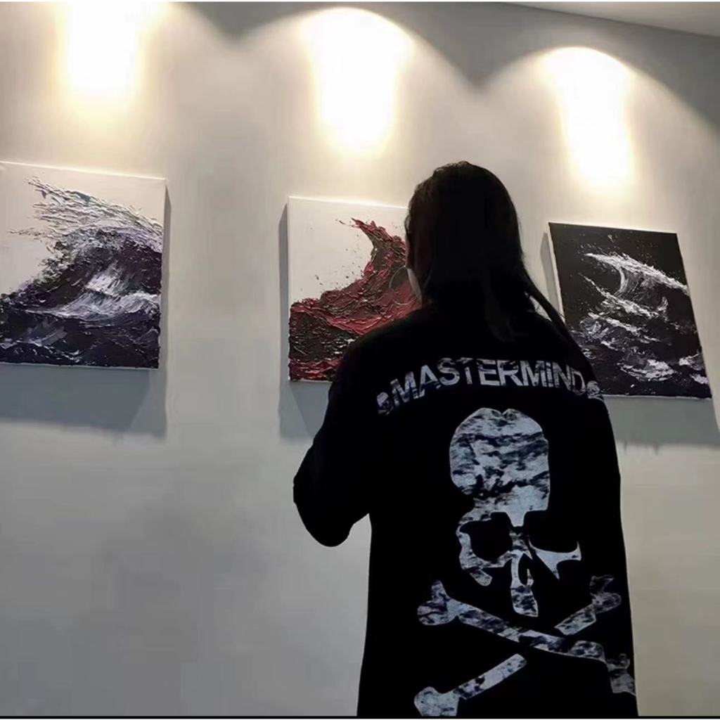 สต๊อกพร้อมMastermind JAPAN New Sports Mens Printing Short Sleeved T-shirt hgfhg
