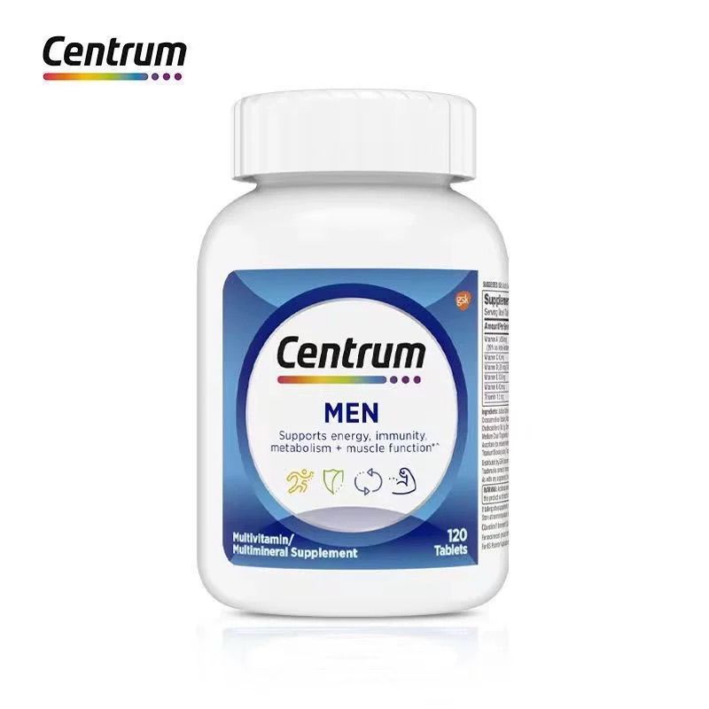 American Centrum Centrum Mens Multivitamin Adult Male Multivitamin Mineral Tablets 120 เม็ด260557สาร