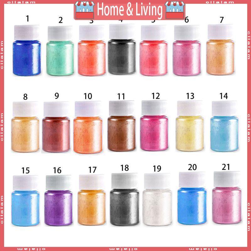 CI Pearl Powder สําหรับ Mica Powder Pigment สําหรับเล็บ Glitter Pearlescent Powder
