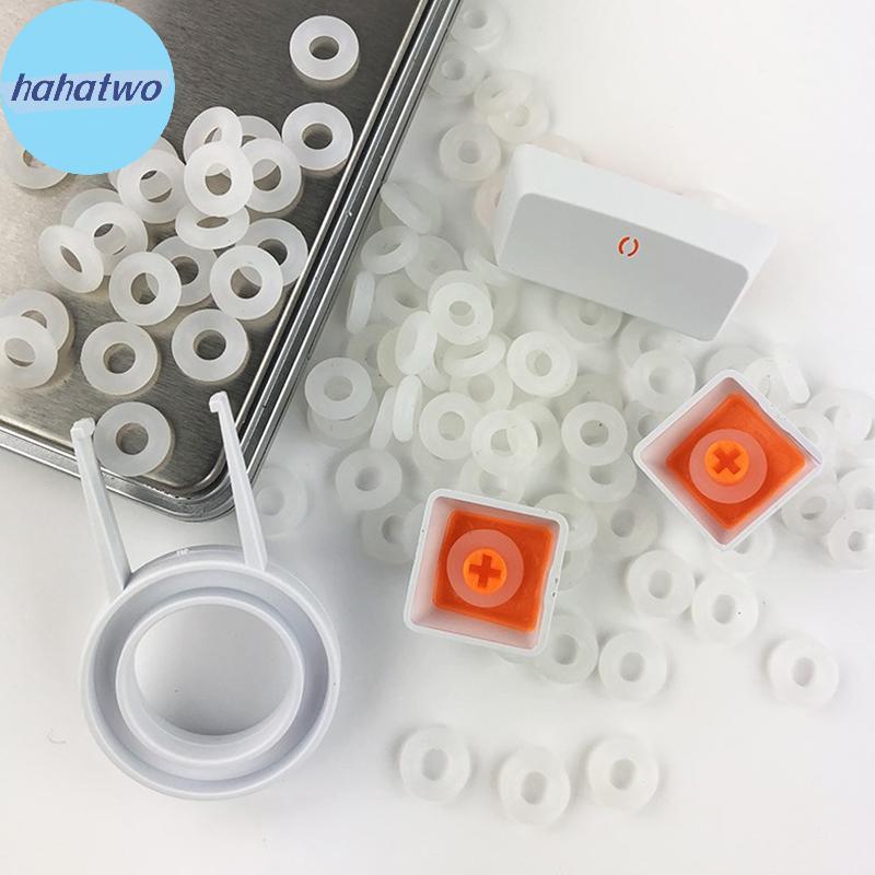Ha 120 ชิ้น Keycaps O แหวนซีลเสียง Dampeners สําหรับ Merchanical คีย์บอร์ด MX Switch TH