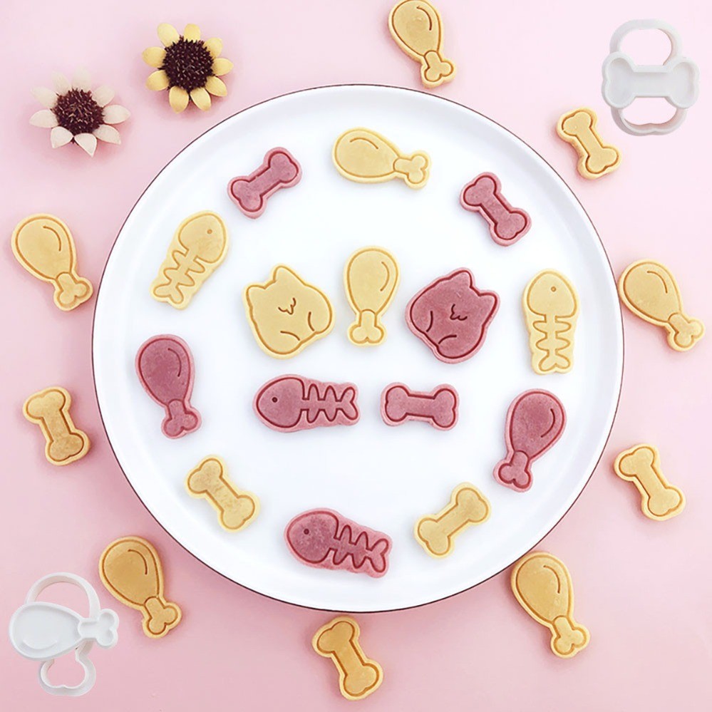 น่ารัก Corgi สุนัขคุกกี้แม่พิมพ์ DIY แสตมป์เครื่องตัดคุกกี้อุปกรณ์เบเกอรี่ Non Stick Pastry บิสกิตเครื่องตัดสําหรับโฮมเมดคุกกี้เบเกอรี่ครัวเบเกอรี่