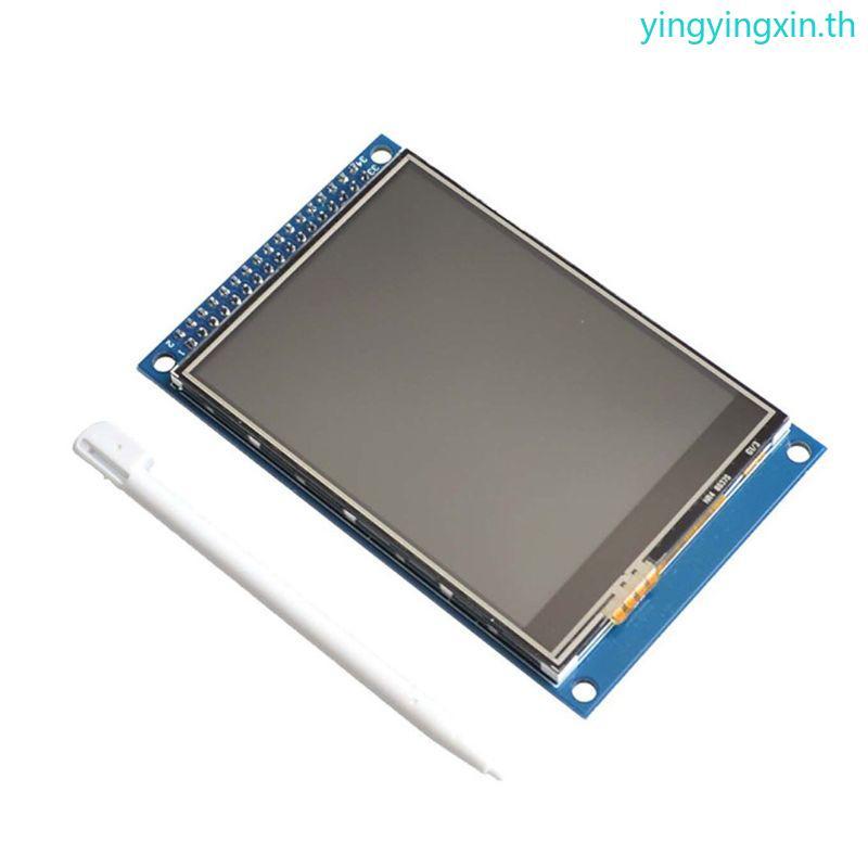 YIN 320x240 TFT LCD โมดูลสําหรับแผงสัมผัสไดร์เวอร์ IC ILI9341 XPT2046 สําหรับ MCU