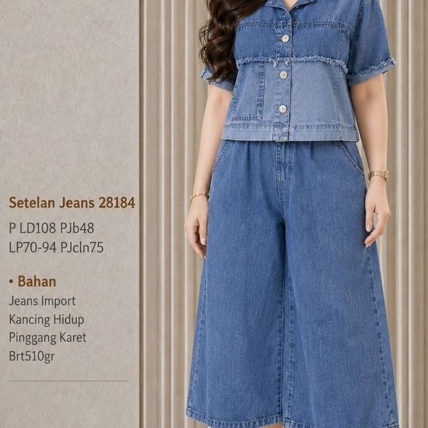 L1B 17 NEW JEANS SET 28184 510GRAM BESTSELLER