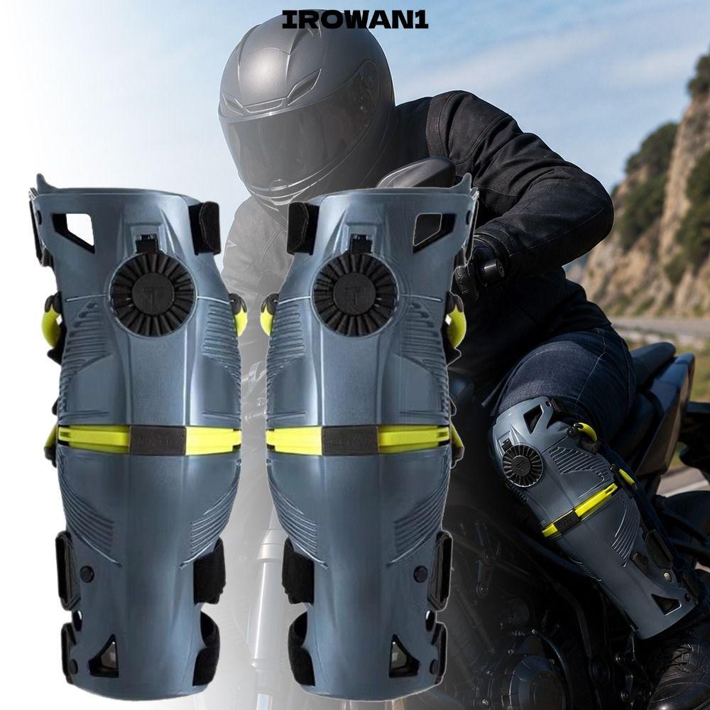 IRWAN1 Exoskeleton Guards, ความปลอดภัยที่เชื่อถือได้รถจักรยานยนต์ป้องกัน Kneepad, ทนทานขากลป้องกันรถจักรยานยนต์ Kneepad สําหรับ - แผนที่และทางหลวงขี่