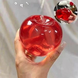 Red Apple Squishy ของเล่นความเครียดบรรเทาบีบ Apple Green Soft Sensory Fidget ของเล่น