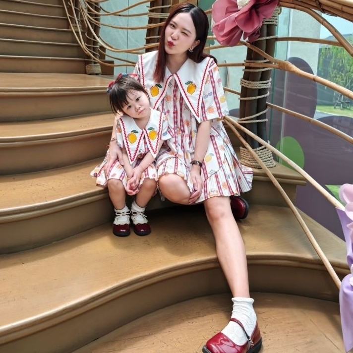 Longdopaws : Ava set [เฉพาะชุดผู้ใหญ่] ชุดเซ็ทเสื้อ+กระโปรงอัดพลีท ซับในกางเกงอัดพลีท