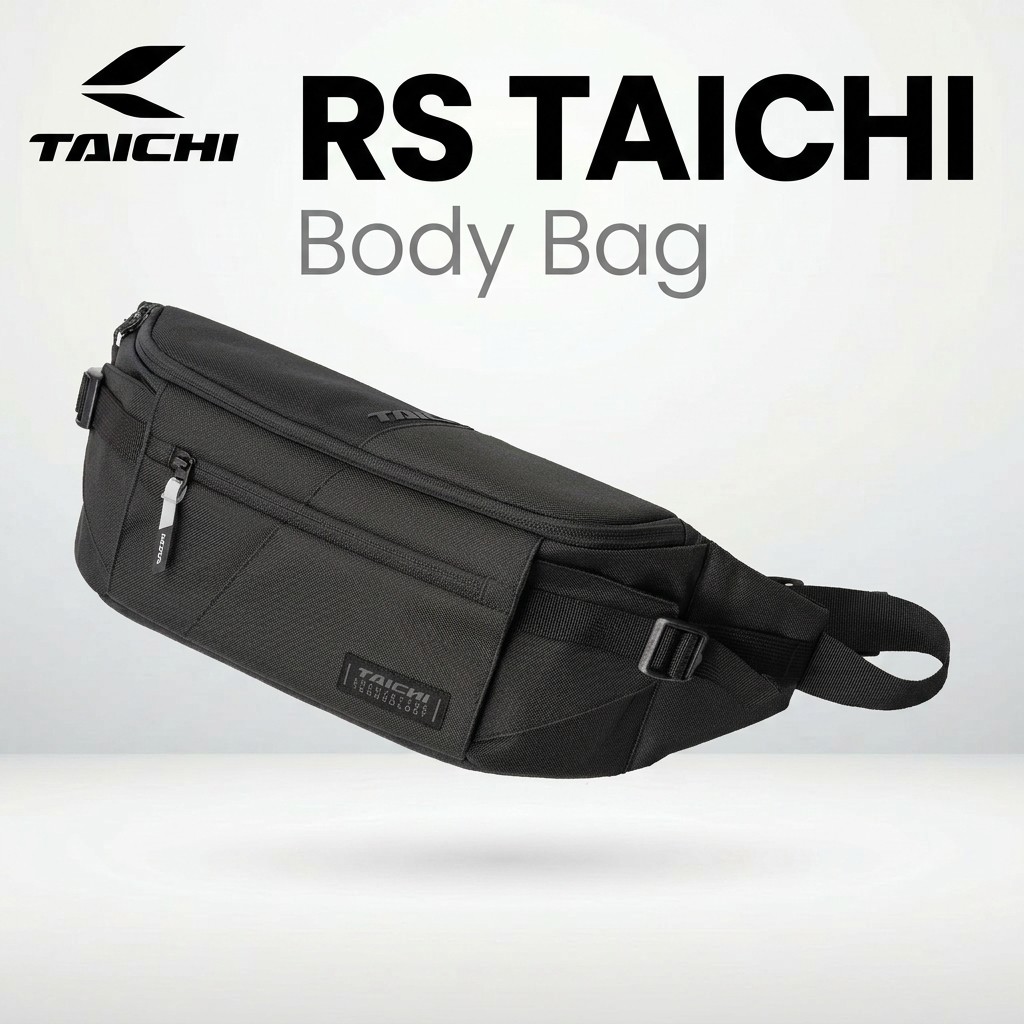 RS TAICHI RSB285 กระเป๋าคาดลำตัว/คาดเอว (Body Bag) ขี่มอเตอร์ไซค์ ยูนิเซ็กส์ Touring | RS TAICHI Uni