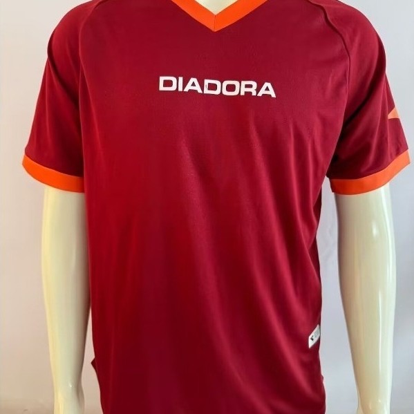 เสื้อบอลยุคเก่าLM Home สีแดง ขนาด S-XXL แห้งไว