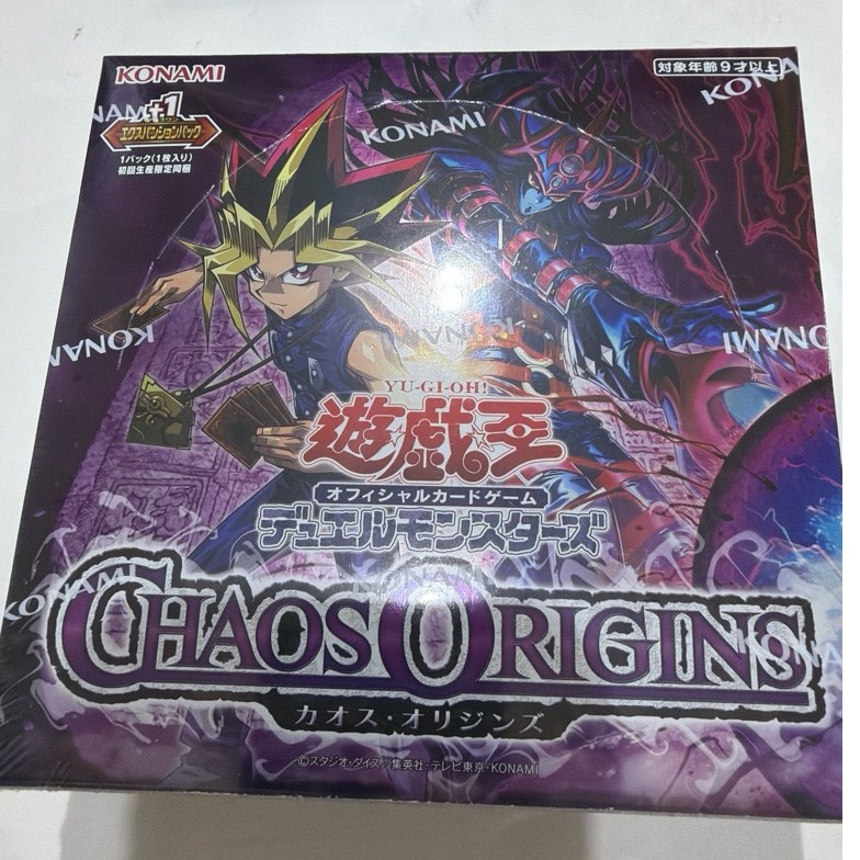 Yugioh CORI - Chaos Origin แบบ Box ของแท้พร้อมส่ง Lot asia yugi game card
