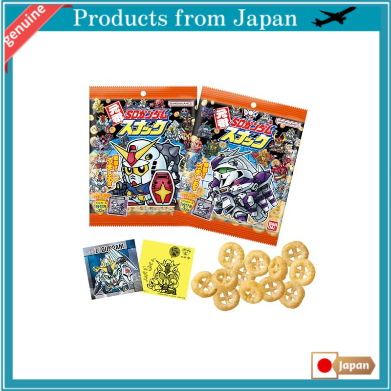 BANDAI Original SD Gundam Snack, 10 pieces - Food toy / Snack candy