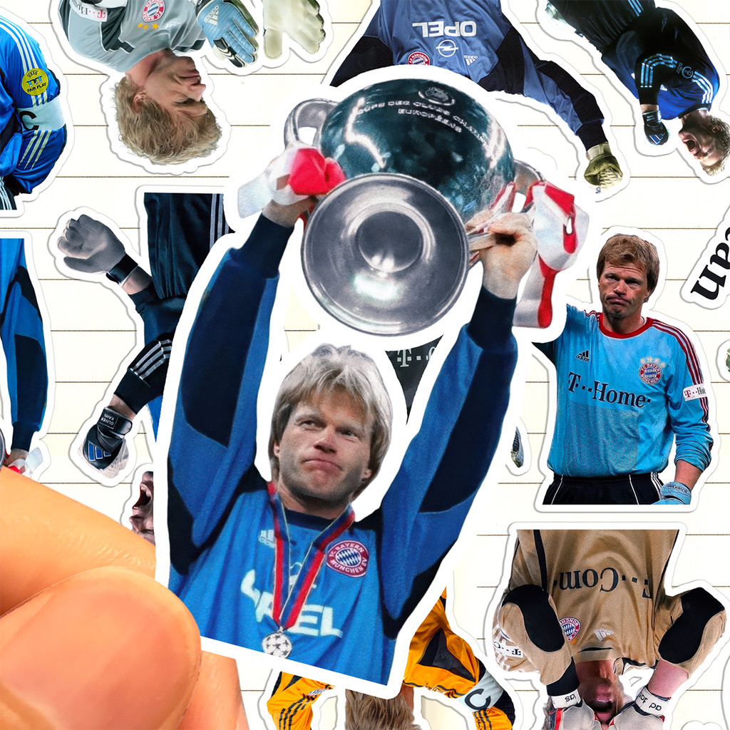 Oliver Kahn Sticker HD Waterproof German Former Football Player Oliver Kahn Collection Sticker Paint