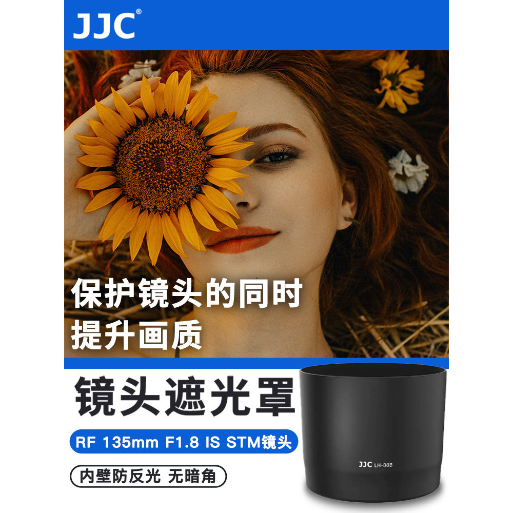JJC เหมาะสําหรับ Canon RF 135 มม.F1.8/RF 600 มม.F/11 เลนส์ ET-88B ฝาครอบป้องกัน Micro เดี่ยว R8 R62 