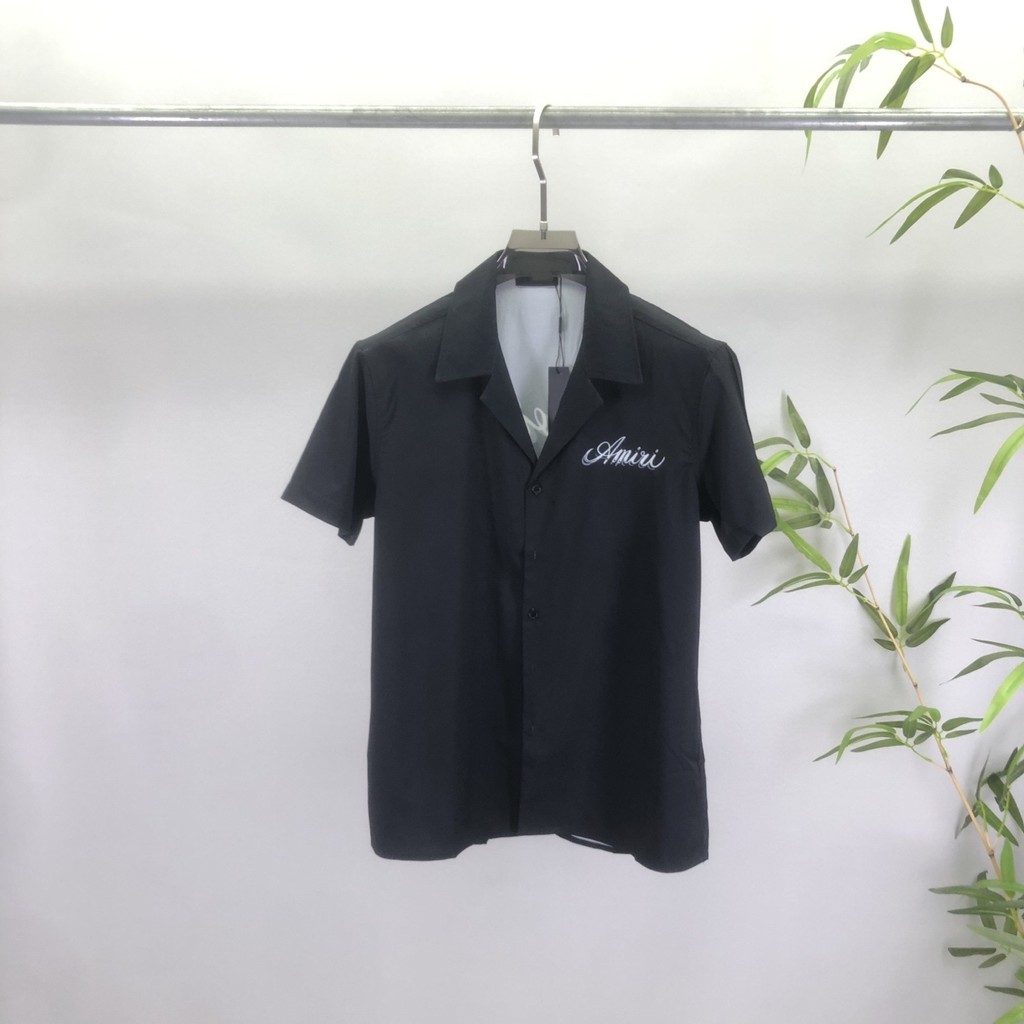 TAZE AM--I 2025 เสื้อเชิ้ตแขนสั้นแฟชั่น 3D พิมพ์ลายตัวอักษรสไตล์ Unisex