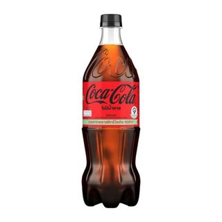 โค้ก ซีโร่ น้ำอัดลมสูตรไม่มีน้ำตาล Coke Zero Sugar 1ltr.