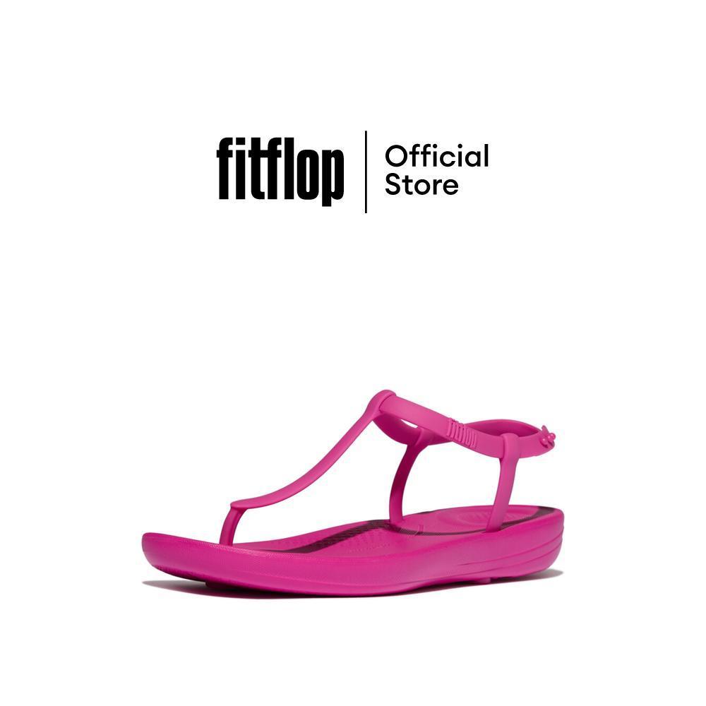 FITFLOP iQUSHION SPLASH T-STRAP รองเท้าแตะผู้หญิง รุ่น JD8-D56 สี PURPLE