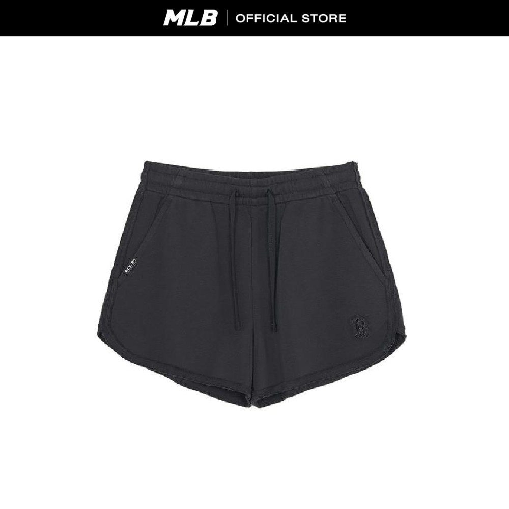 MLB กางเกงขาสั้น ยูนิเซ็กซ์ Womens Basic Demage Washing Dolphin Pants รุ่น 3FSPB0663 43CGD สีเทาชาโคล