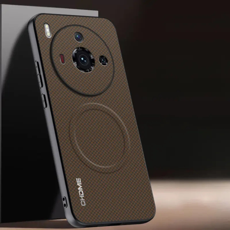 PU หนังแม่เหล็กสําหรับ ZTE Nubia Z50S Pro Textured ฝาหลังซิลิโคนป้องกันเคสโทรศัพท์สําหรับ Nubia Z50S