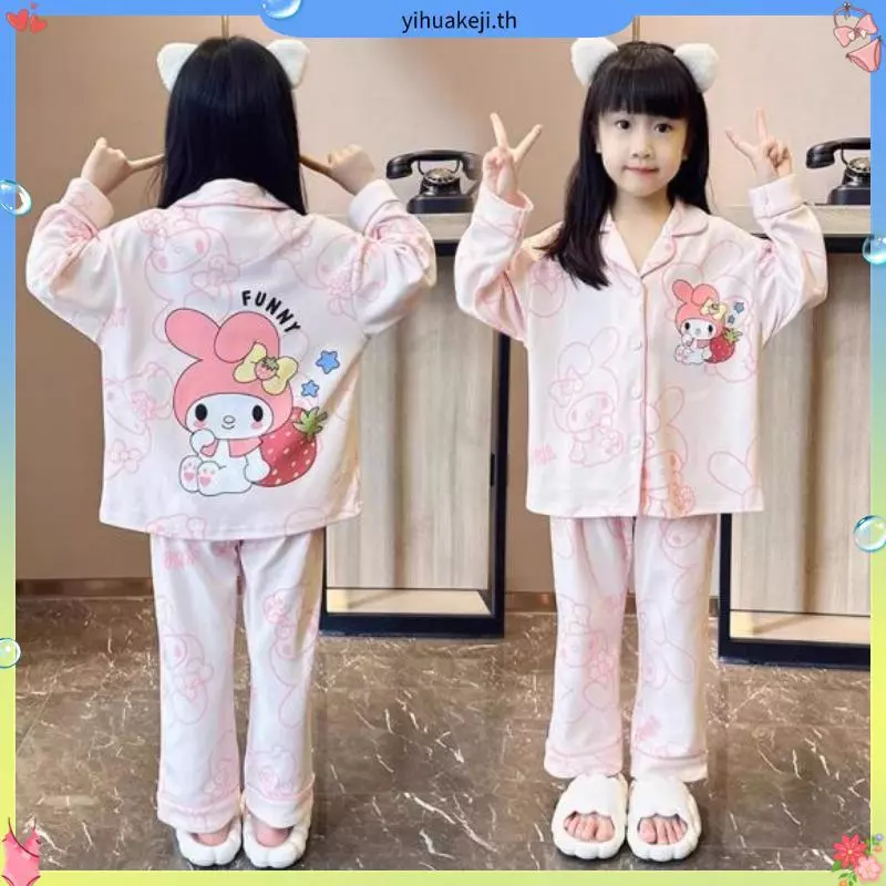 FAIRY_BABYชุดนอนมายเม ชุดนอนเด็กผู้หญิง 10 ขวบ ชุดนอนเด็กแขนยาว ชุดนอน sanrio ชุดนอนเด็กโต ผู้หญิง 12 15 ปี ชุดนอน hello kitty ชุดนอนเด็กผ้าคอตตอนนิ่ม ชุดนอนpochacco ชุดนอนแม่ลูก ชุดนอน kuromi ชุดนอนคู่แม่ลูก ชุดนอนเด็กหญิง ชุดนอนเด็กผ้าคอตตอน ชุดนอนนุ่มๆ thumbnail 6