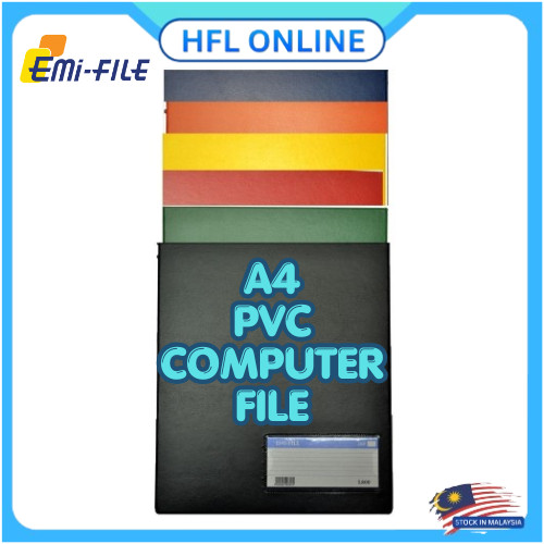 ไฟล์คอมพิวเตอร์ PVC EMI-FILE A4 / ช่างประปา 9.5"x11" (L800)