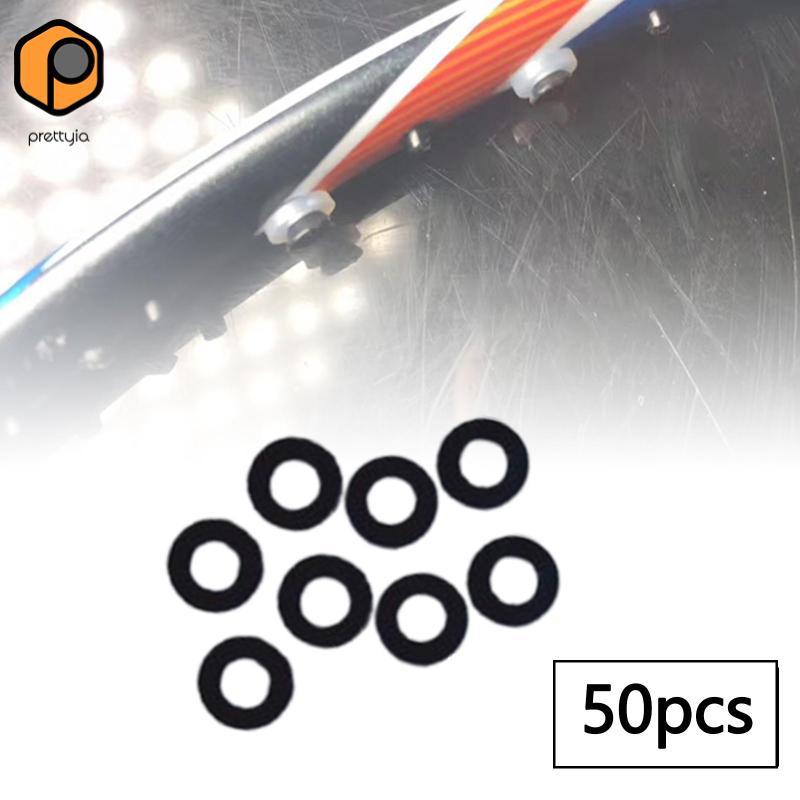Prettyia ไม้แบดมินตัน Racquet Grommets ตาไก่ไนลอนทนทานอุปกรณ์เสริม Universal String Protectors สําหรับฝึกซ้อมกีฬา — صورة 3