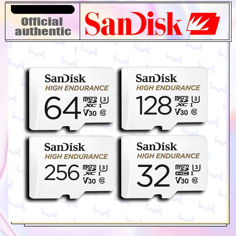SanDisk High Endurance 64GB microSD Card (SDSQQNR_064G_GN6IA) เมมโมรี่การ์ด กล้องติดรถยนต์ วงจรปิด