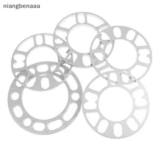 (niangbenaaa) 3/5/6/8/10 มม.อลูมิเนียมล้อรถ Spacer Adaptor Shims แผ่นรถอุปกรณ์เสริมใหม่