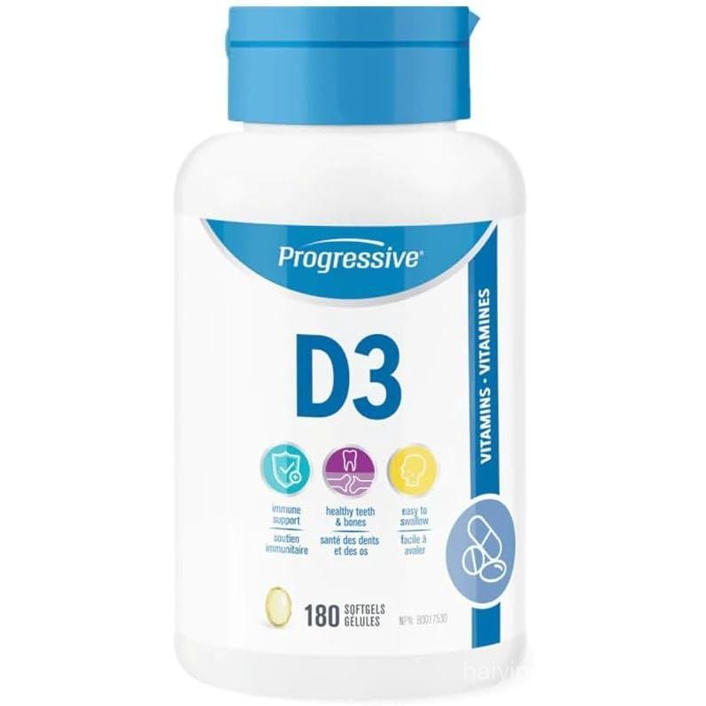 Progressive D3 1000 IU 180 นับ