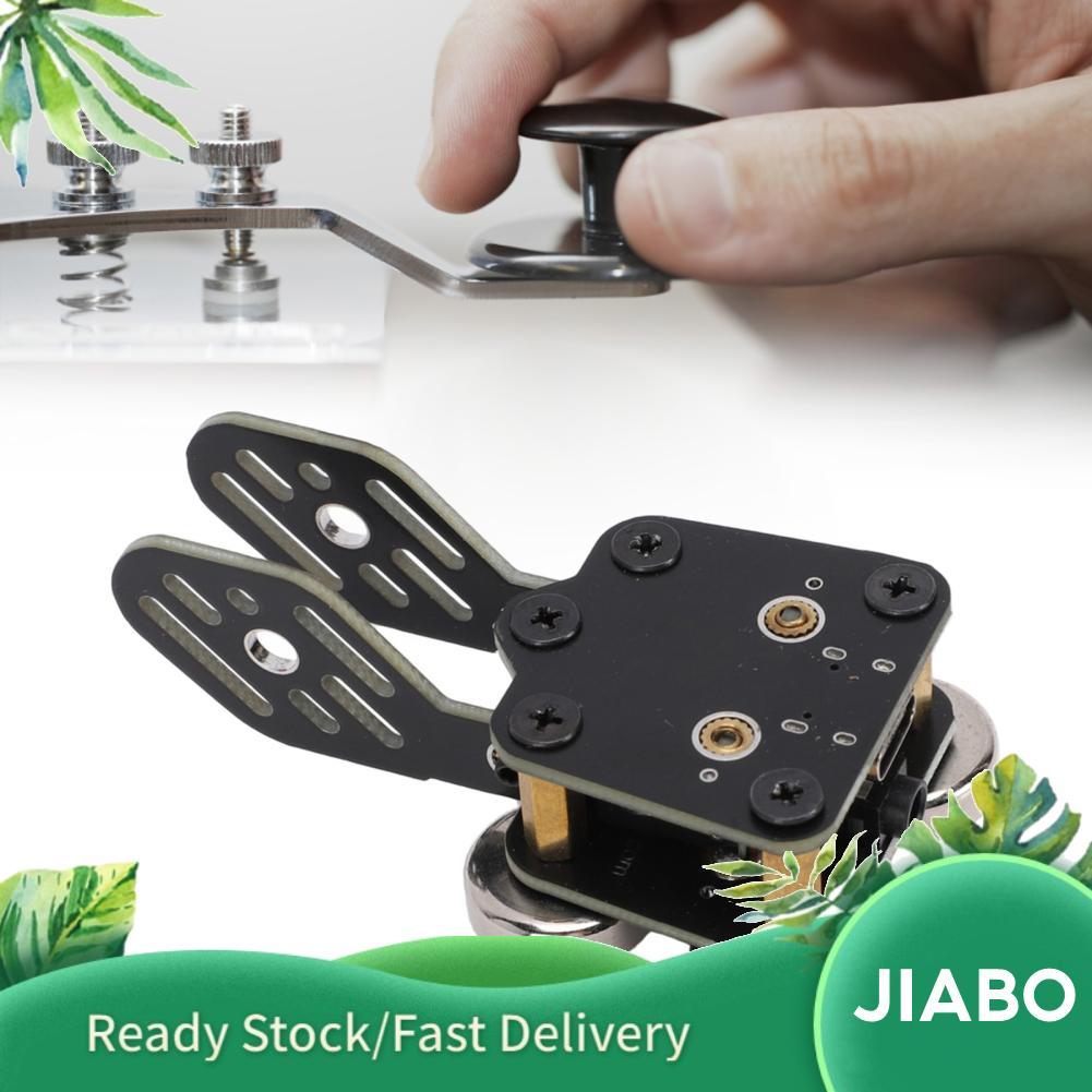 Jiabo EBTOOLS CW Key วิทยุคลื่นสั้นอัตโนมัติรหัสมอร์สพร้อมโครงสร้างพายคู่และแม่เหล็กในตัวสำหรับการฝึกโทรเลขด้วยคอมพิวเตอร์
