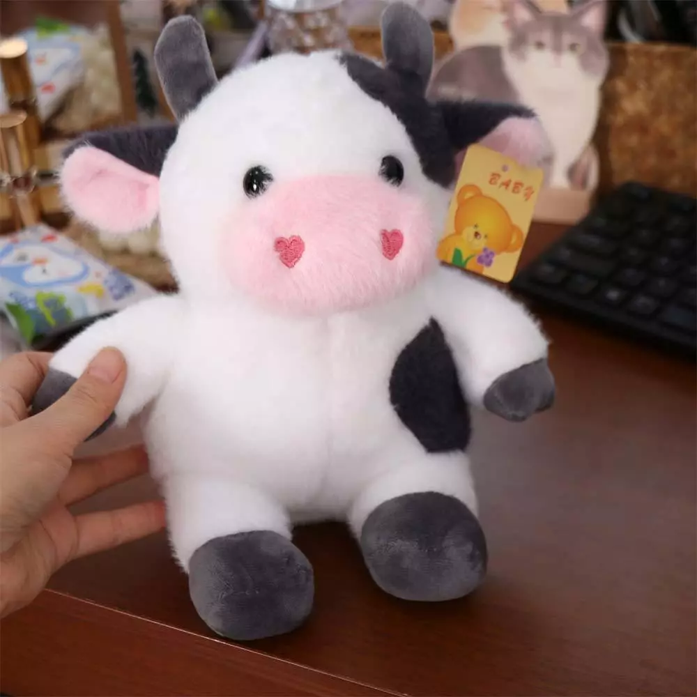 ตุ๊กตาตุ๊กตาวัวของเล่น หมอนนอนนุ่มปุย thumbnail 9