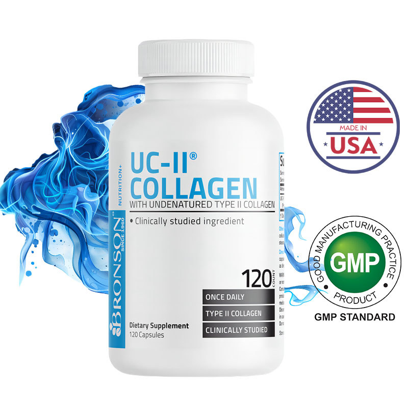 Bronson UC-II Collagen Capsules | ช่วยบำรุงข้อต่อและการเคลื่อนไหว | 120 Capsules