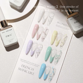 ANNIES กาวยาทาเล็บฝรั่งเศสสไตล์ใหม่ ความอิ่มตัวสูง สำหรับ Outline Painting 12ml - ตัวช่วยแต่งเล็บสวยงามแบบมืออาชีพ