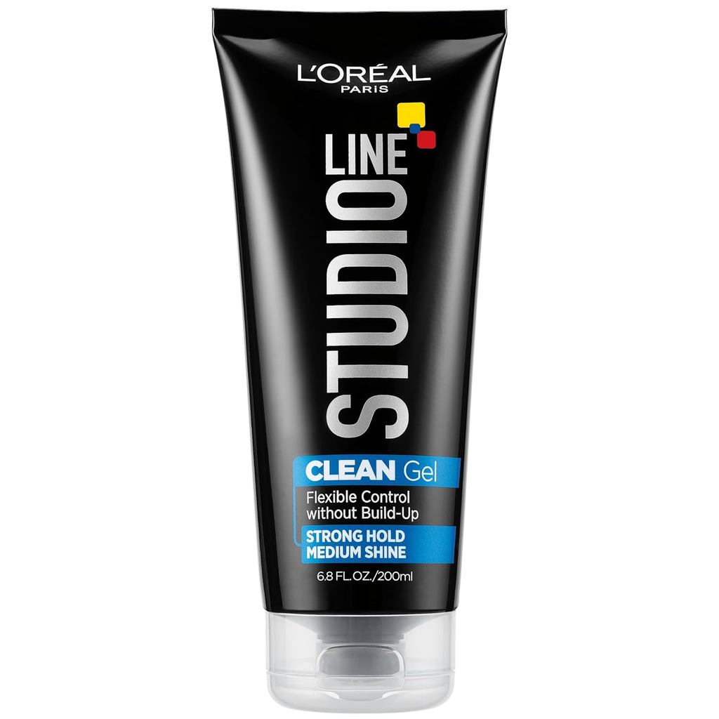 LOreal Paris Studio Line Clear Minded Clean Gel - Strong Hold 6.8 fl; ออนซ์ | MUDK แบบใส