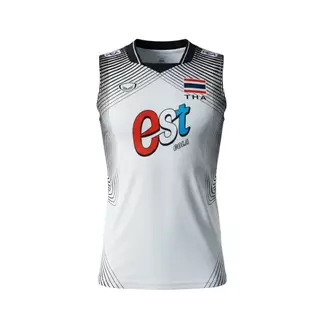 GRAND SPORT เสื้อวอลเลย์บอลทีมชาติชาย แขนกุด VNL 2026 รหัส : 014380