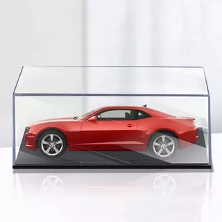 EVER 1:64 Scale Car รุ่นอะคริลิคใสกล่องแสดง Hard ฝาครอบป้องกันกันฝุ่นสําหรับ Collector Exhibition Room TH