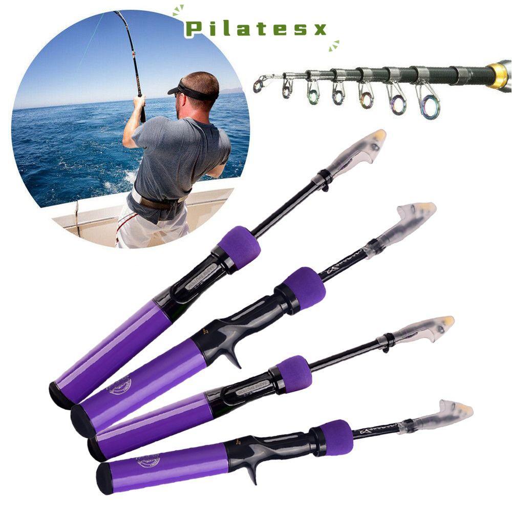 PILATESX คันเบ็ดแบบยืดไสลด์ Mini Adjustable Travel Fishing Tackle