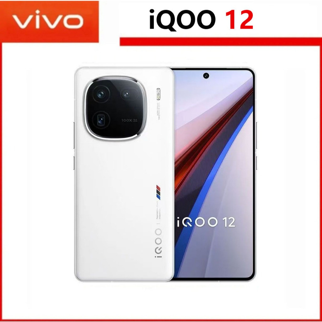 ViVO iQOO 12 Snapdragon 8 Gen 3 50MP กล้องหลัง 6.78 1.5K AMOLED 144Hz สภาพดีโทรศัพท์มือสองเดิม